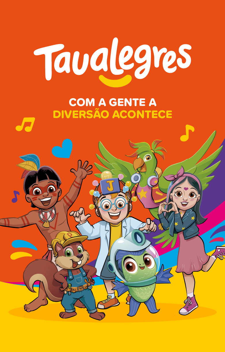 App A Jornada dos Taualegres — Jota Vic com celular