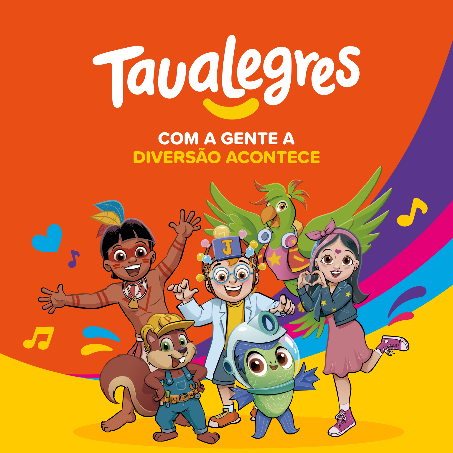 App A Jornada dos Taualegres — Jota Vic com celular