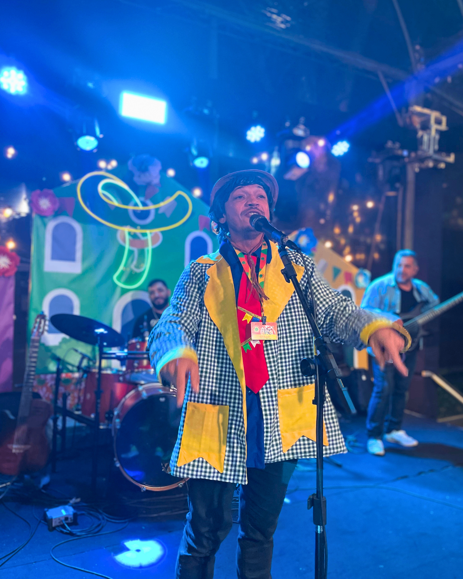 Show ao vivo com Falamansa no palco
